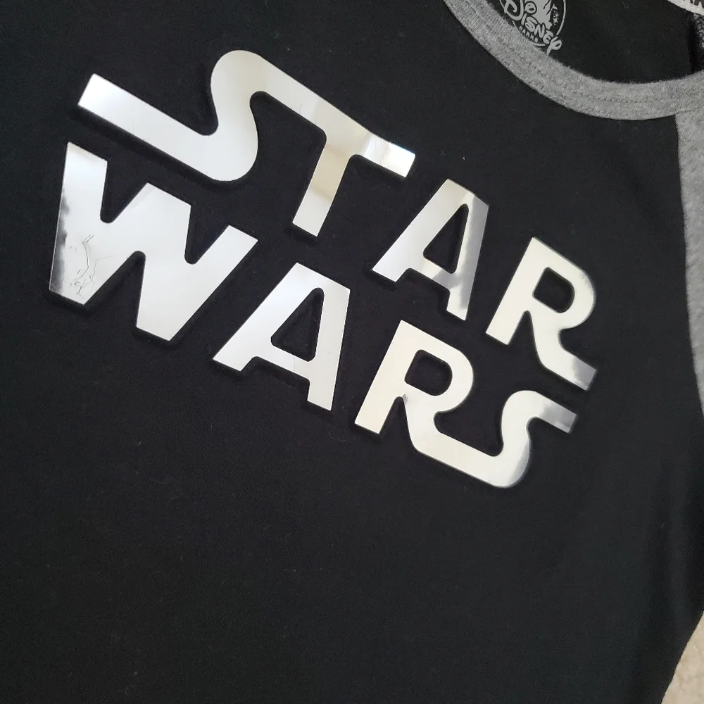 Star Wars Grey Shirt Girls Size 5/6